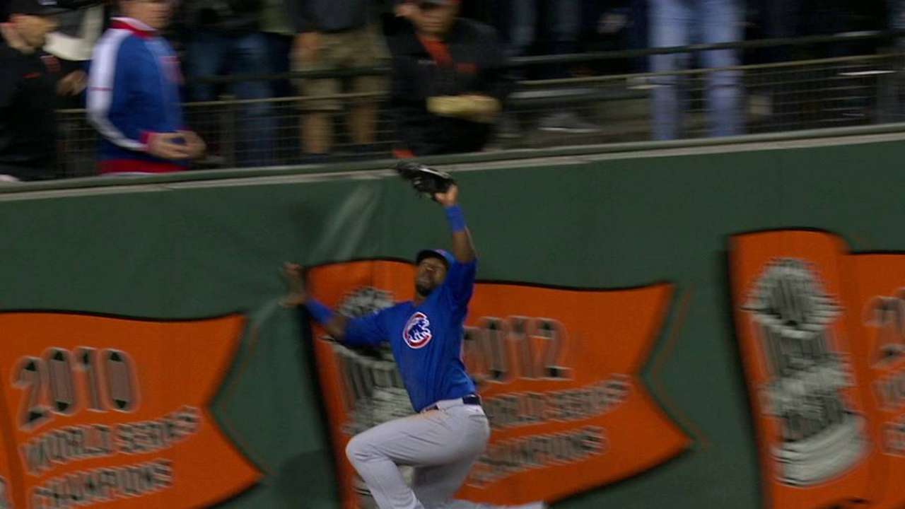 Soler's leaping catch