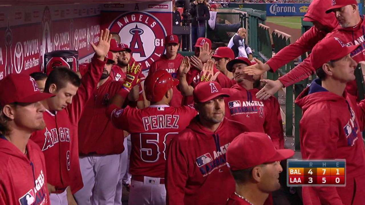 Perez's sacrifice fly