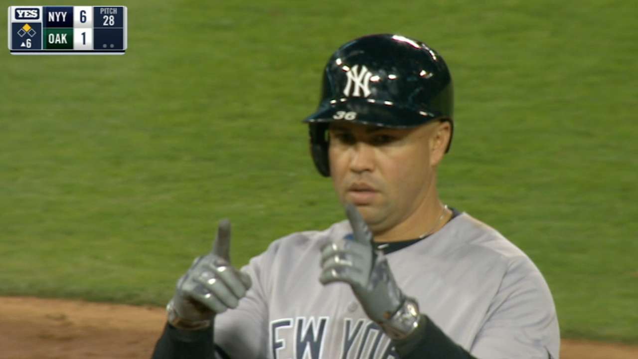 Beltran's three doubles