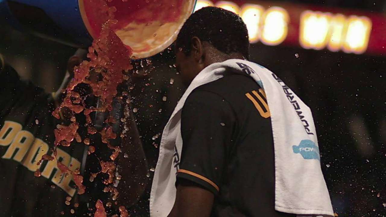 Upton steps up as leader with second walk-off