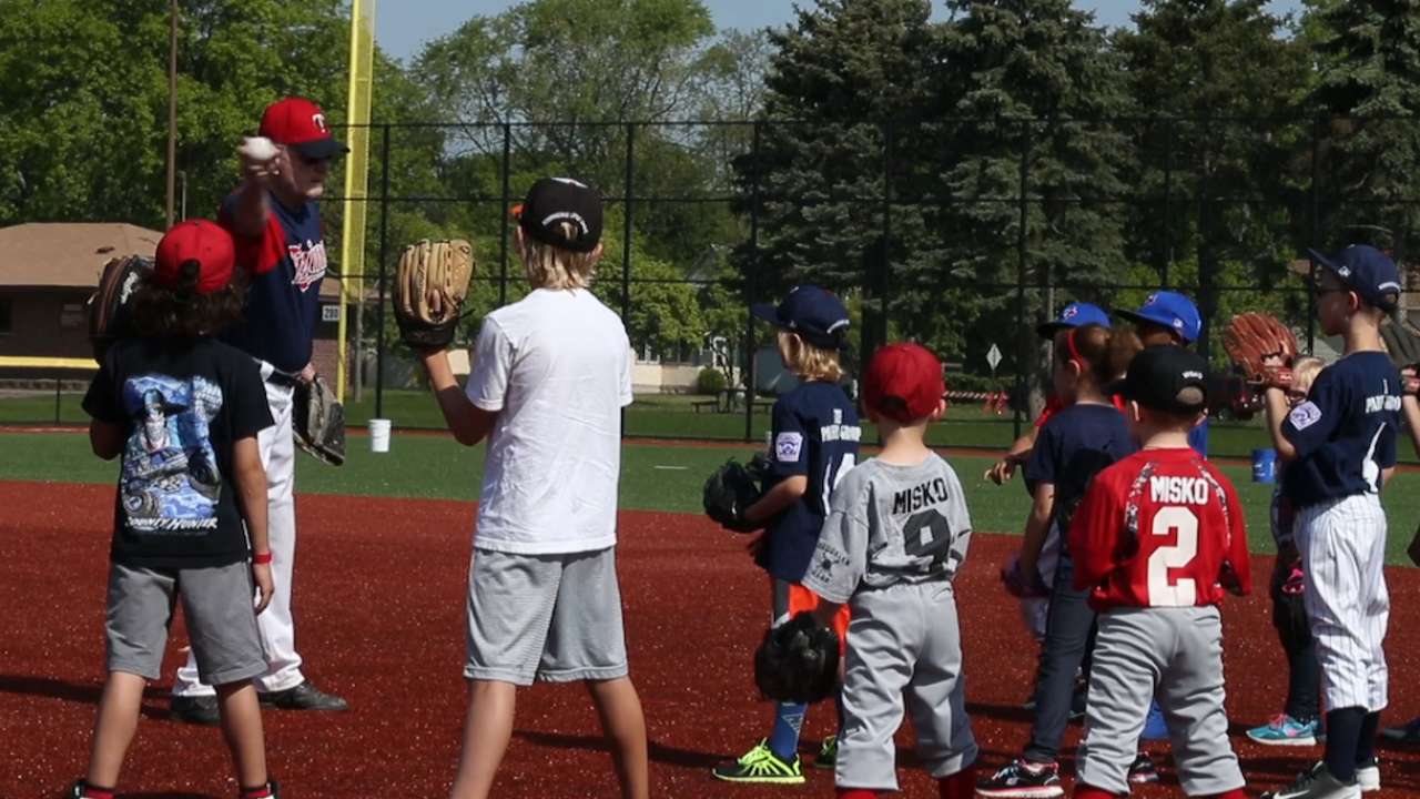 Local kids discover finer points of game at Play Ball clinic