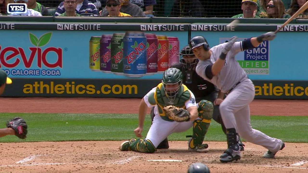 Castro y Beltrán lucen en victoria de Yankees sobre Atléticos