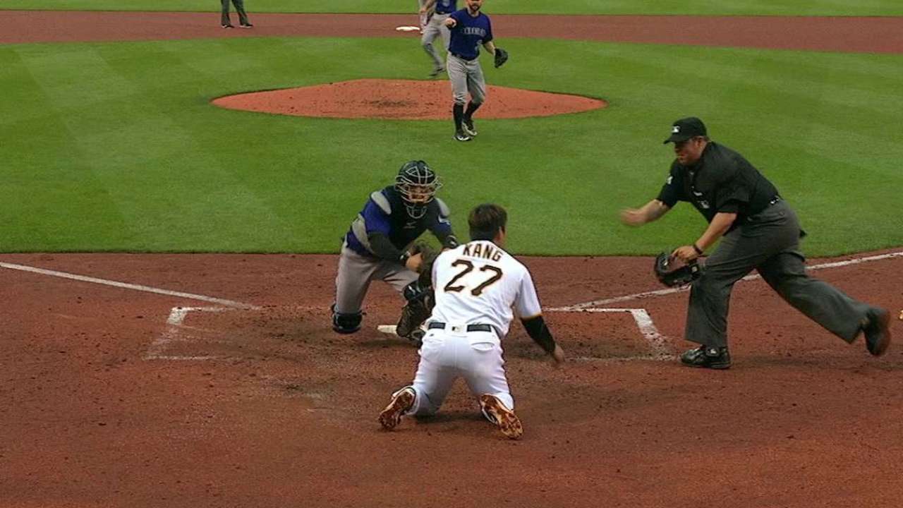 Kang thrown out at home