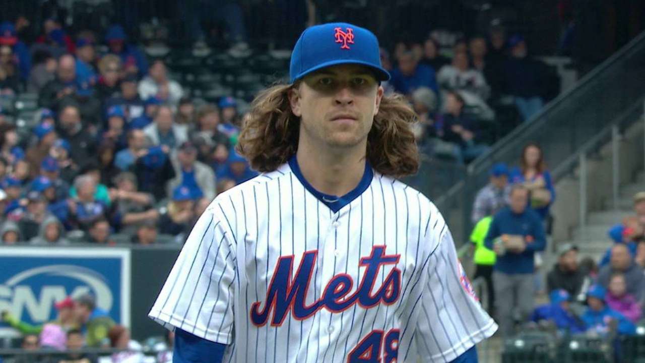 deGrom fans Nieuwenhuis