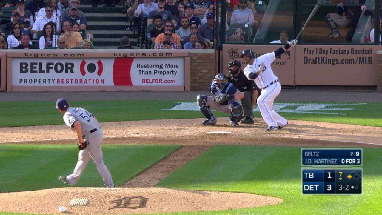 Martinez's two-run homer
