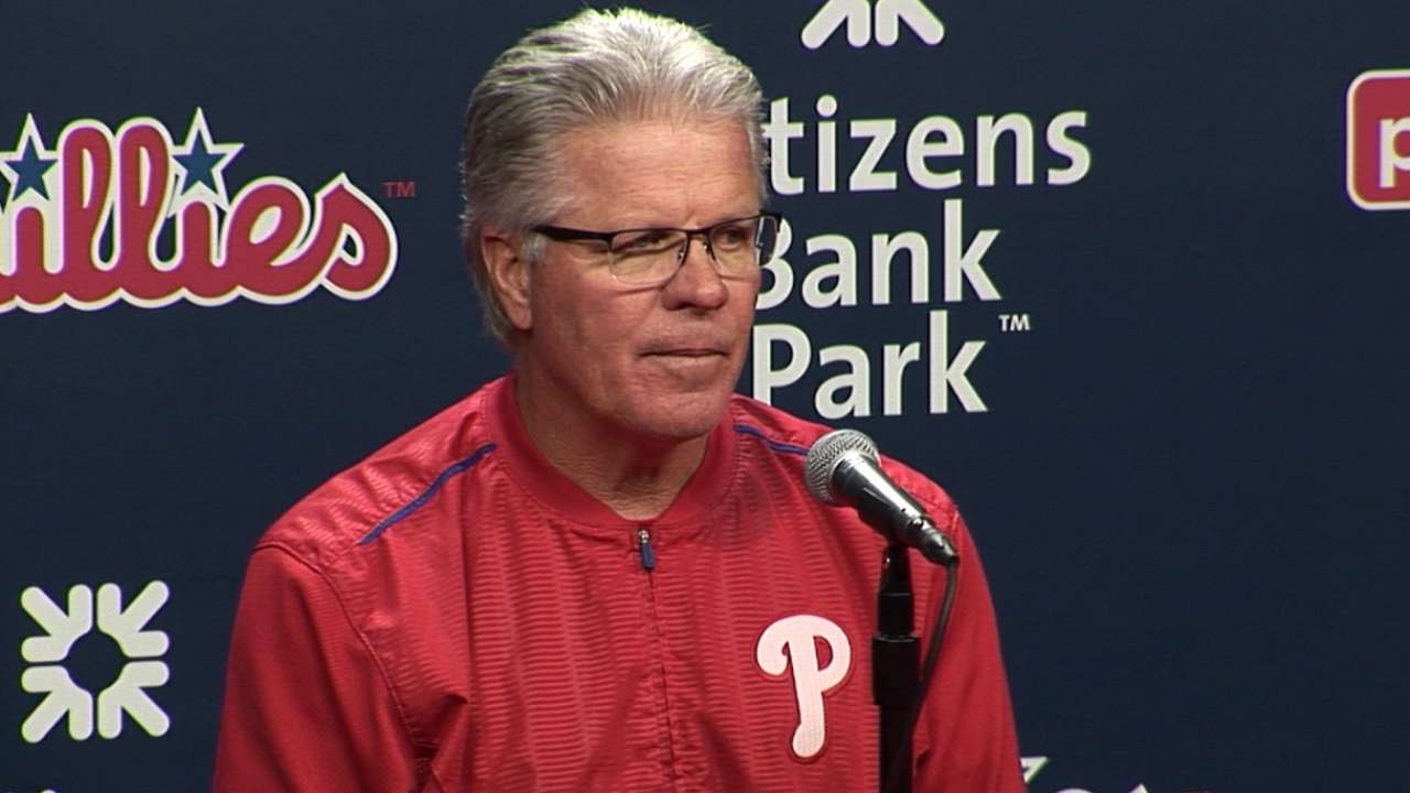 Mackanin on 2-0 loss to Braves