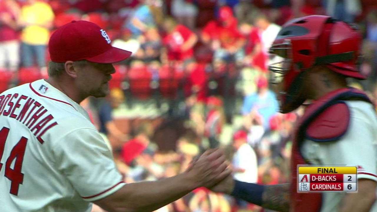 Cardinals intend to get Rosenthal more work