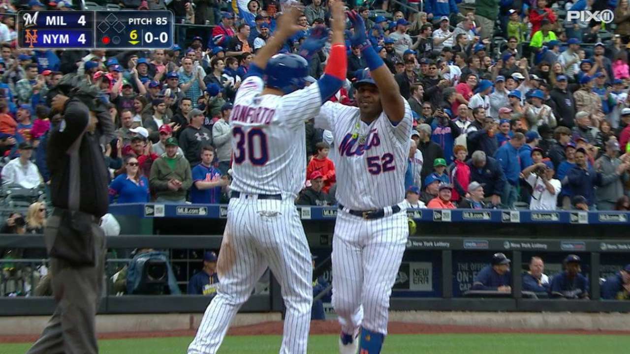 Cespedes' game-tying home run