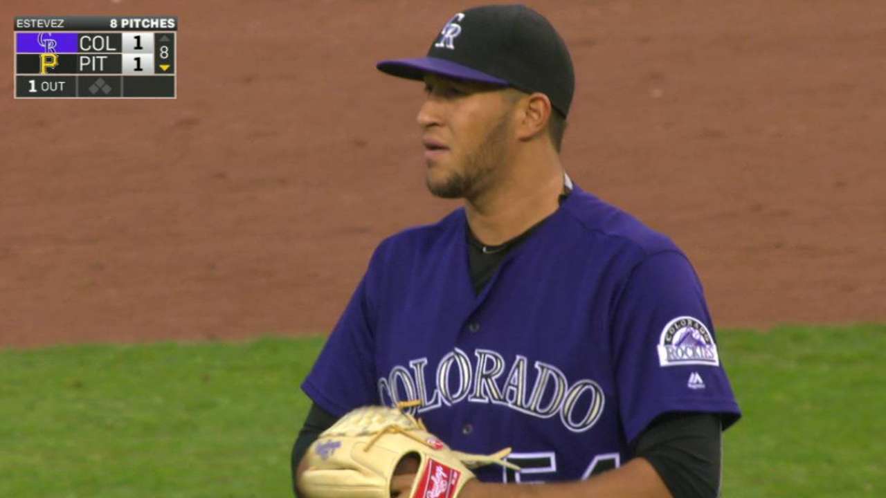 Estevez strikes out Freese
