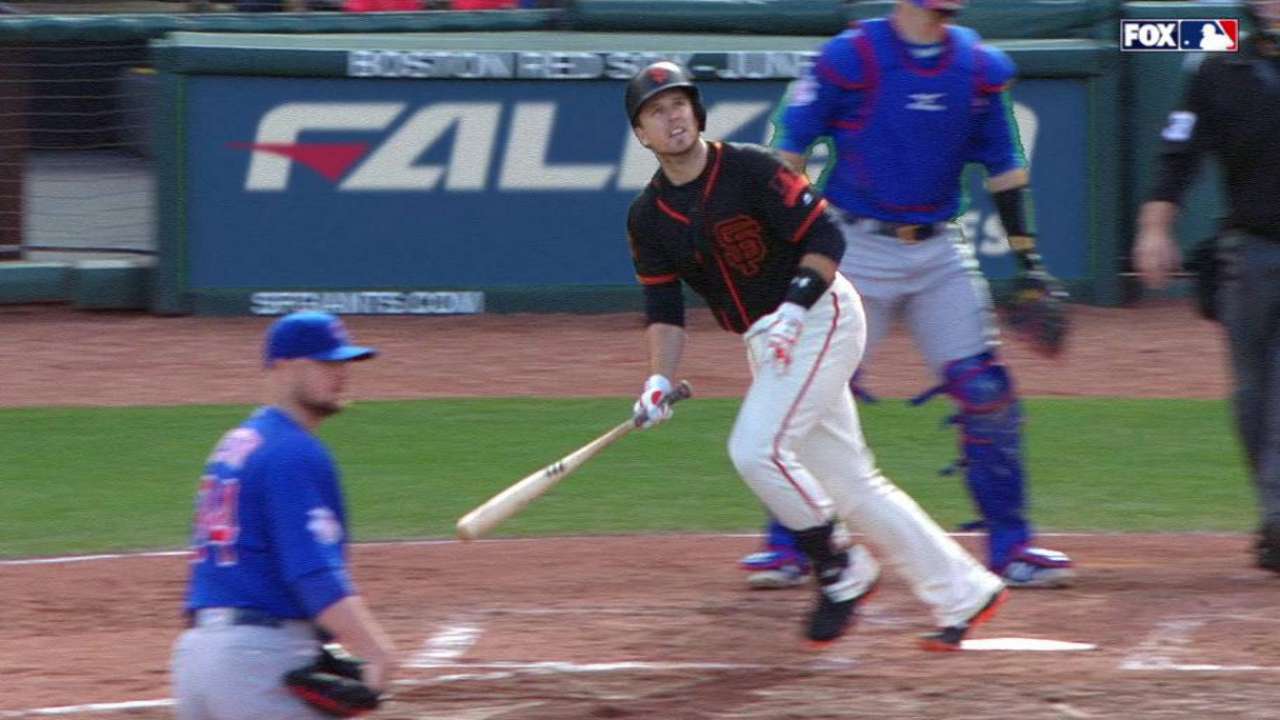 Posey's two-run home run