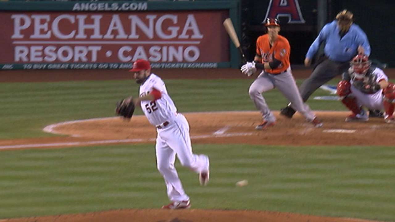 Must C: Shoemaker kicks grounder