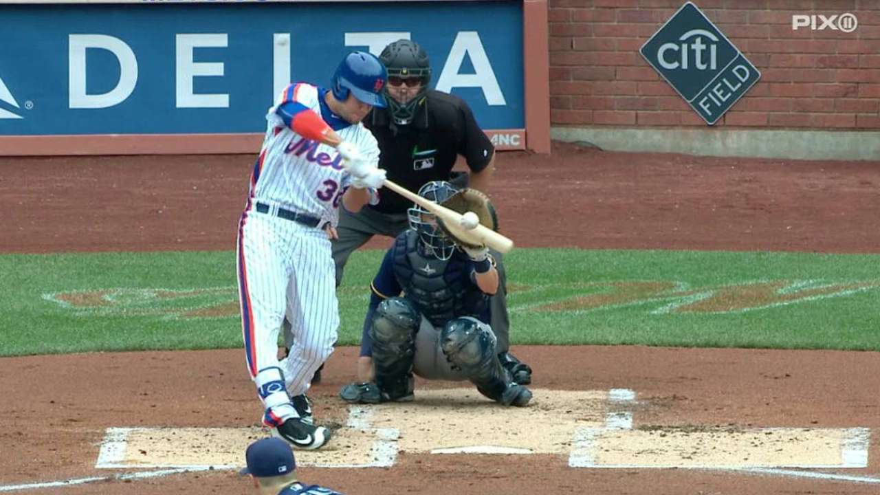 Conforto's solo homer