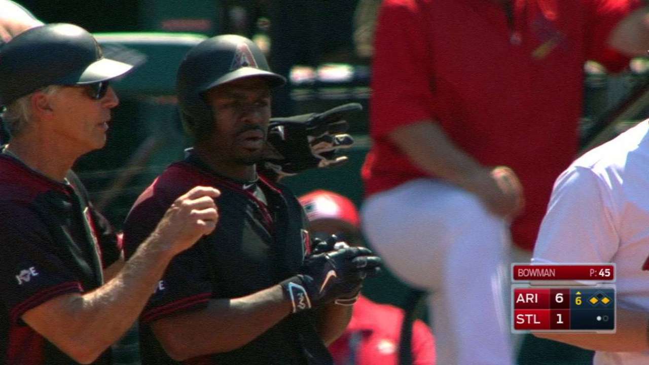Bourn's RBI single