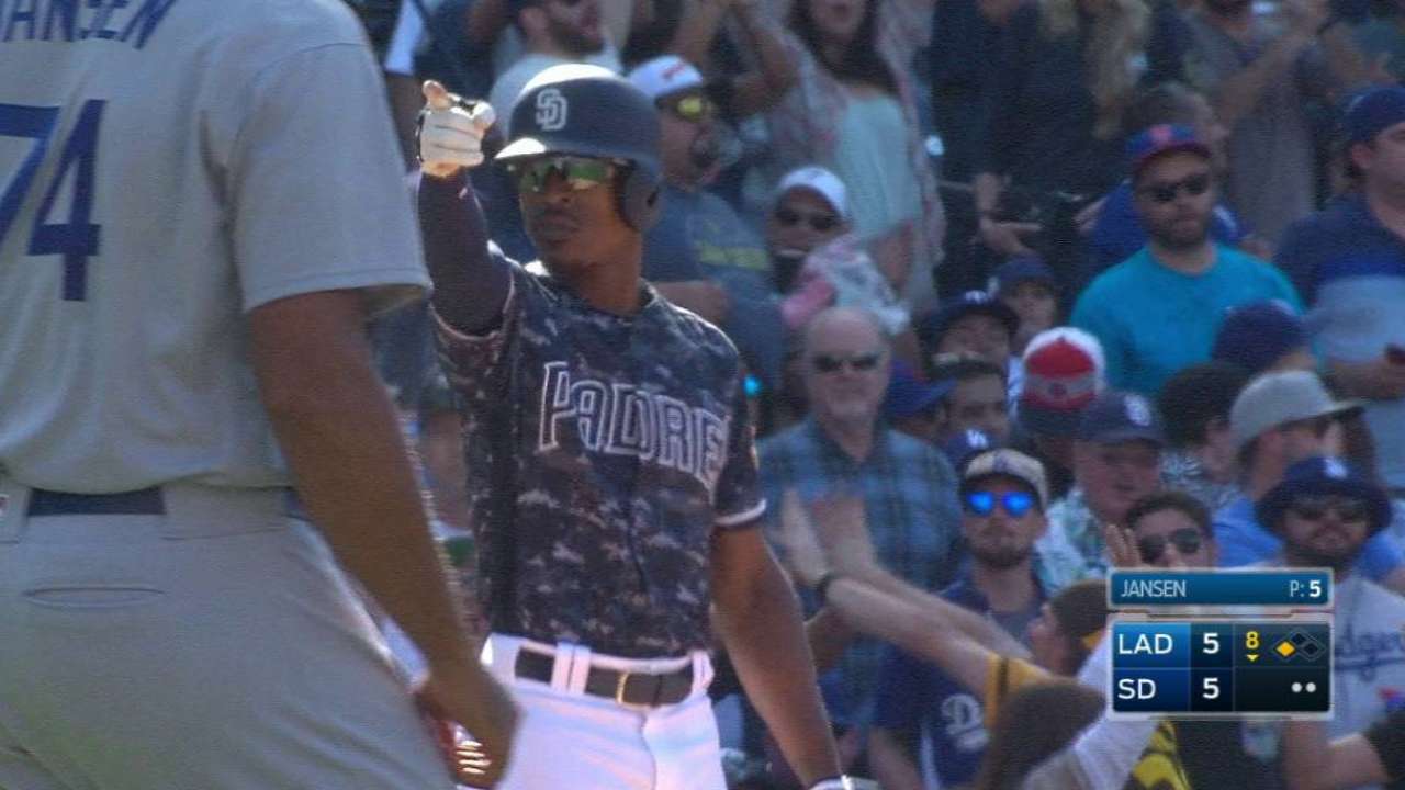 Upton's game-tying triple