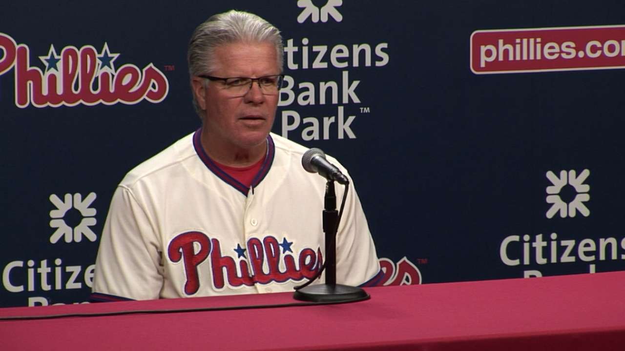 Phils ride Eickhoff's 7 scoreless over Braves