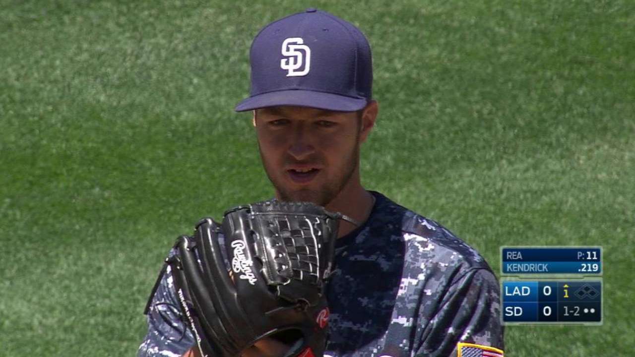 Rea strikes out Kendrick