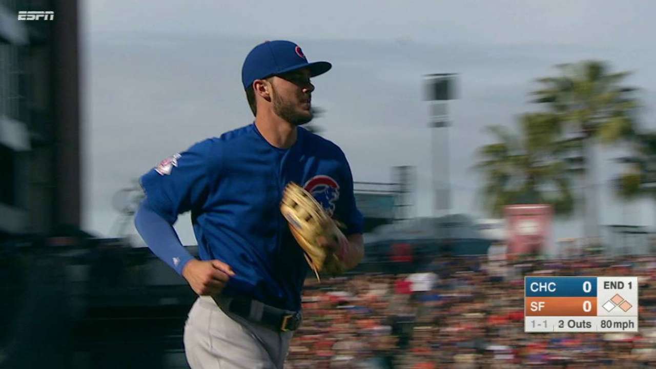 Bryant's barehanded play