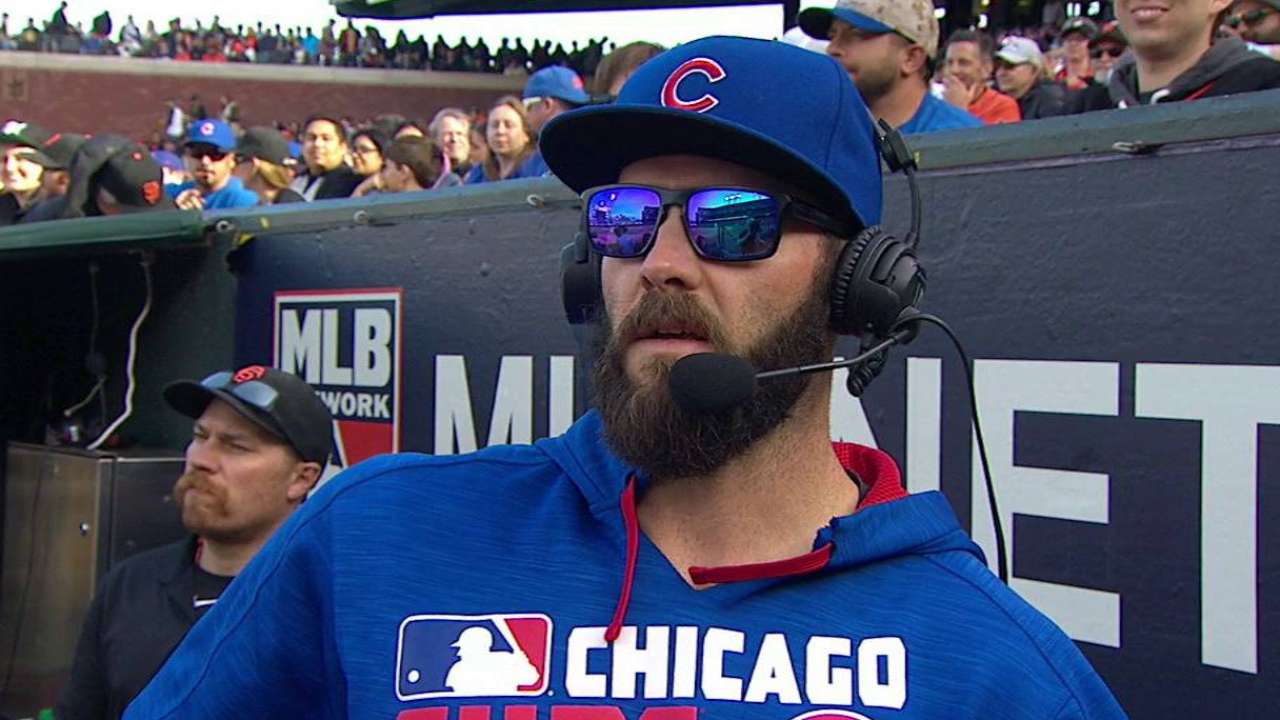 Arrieta joins the broadcast