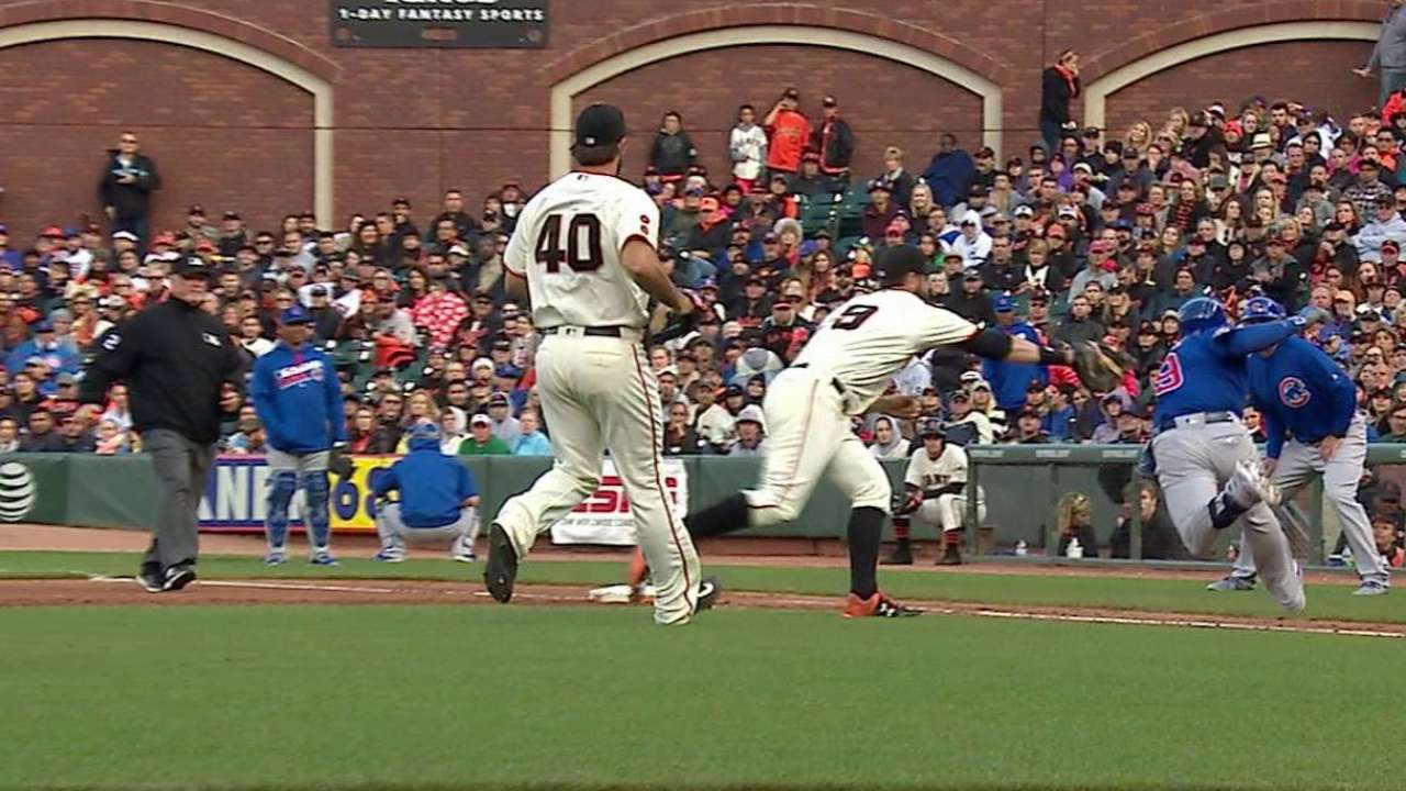 Maddon, Cubs dispute call