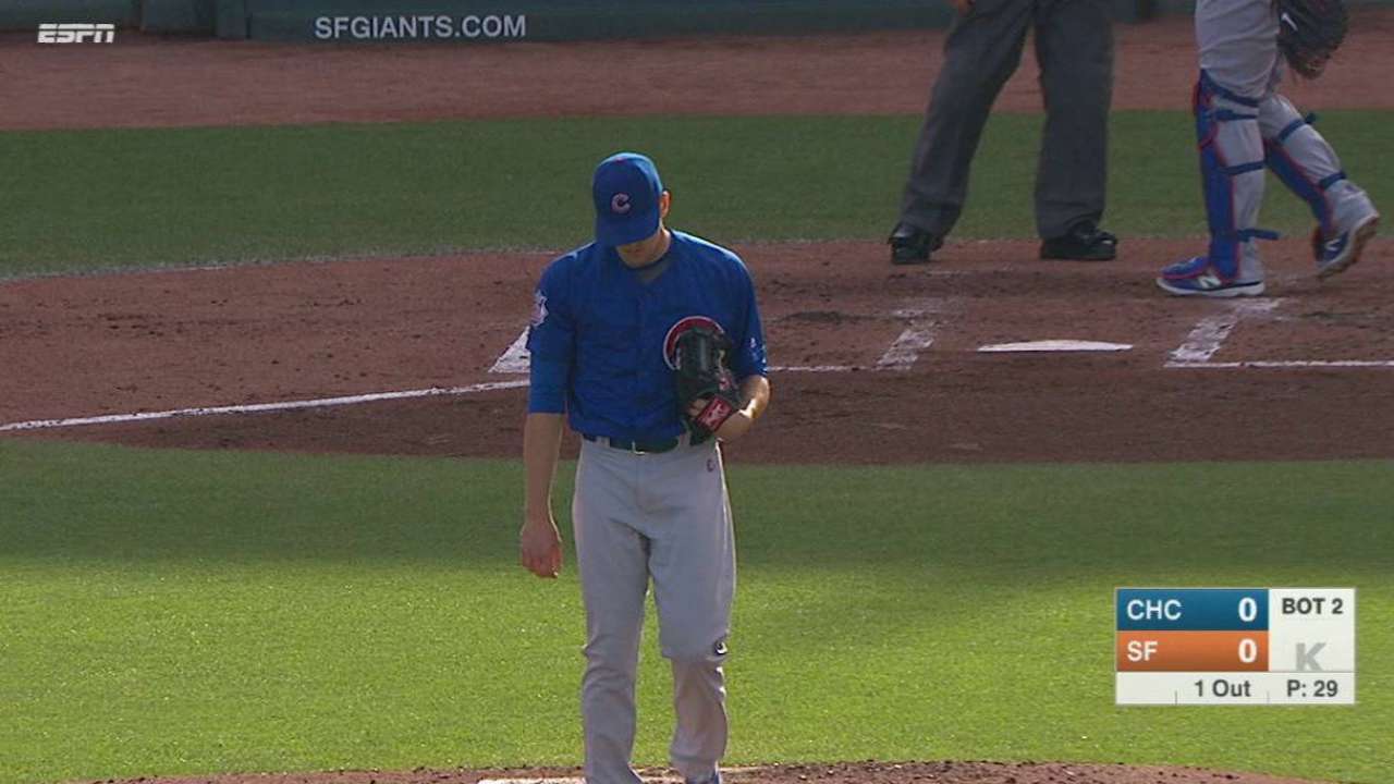 Hendricks strikes out Crawford