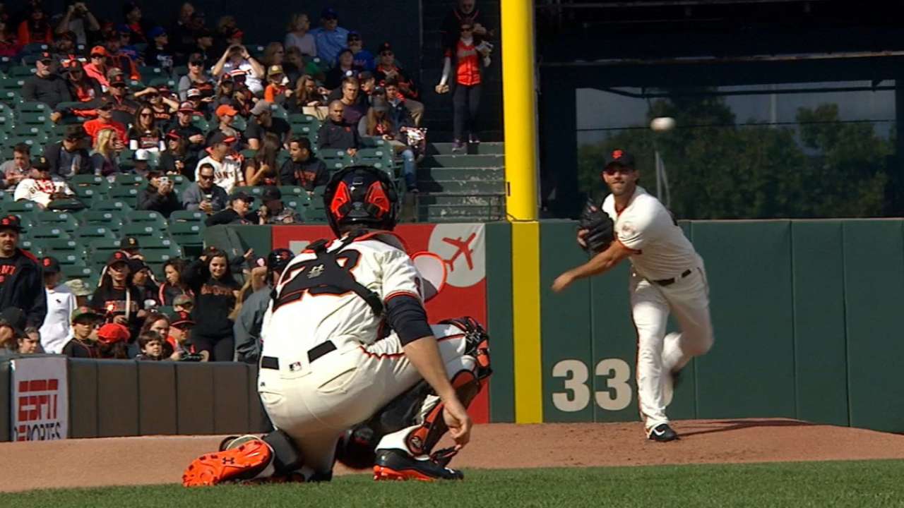 Bumgarner does it all in win