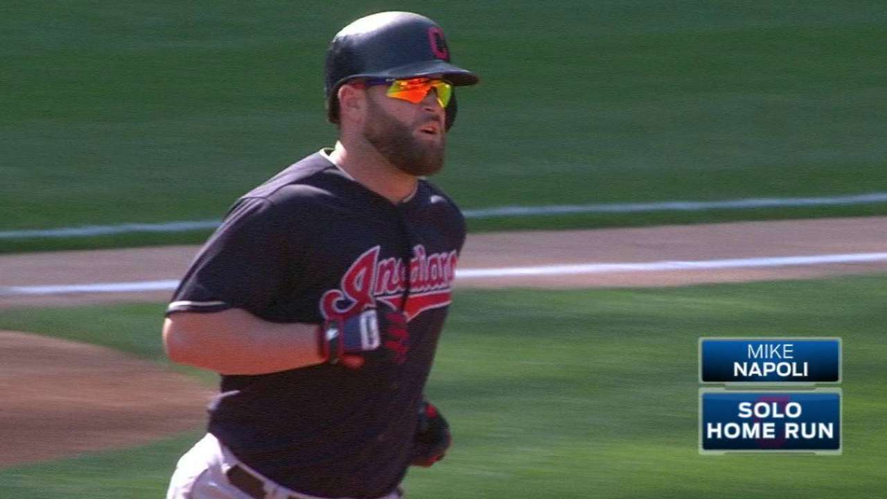 Napoli's solo home run