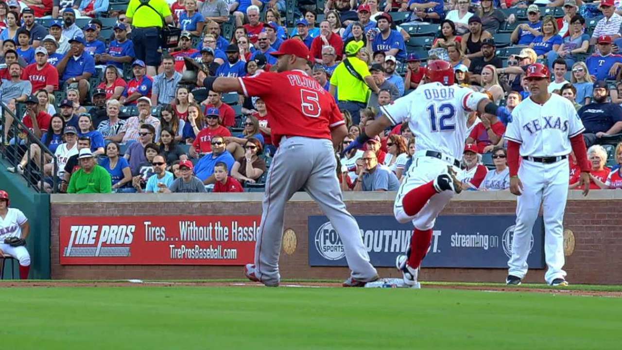 Petit throws out Odor