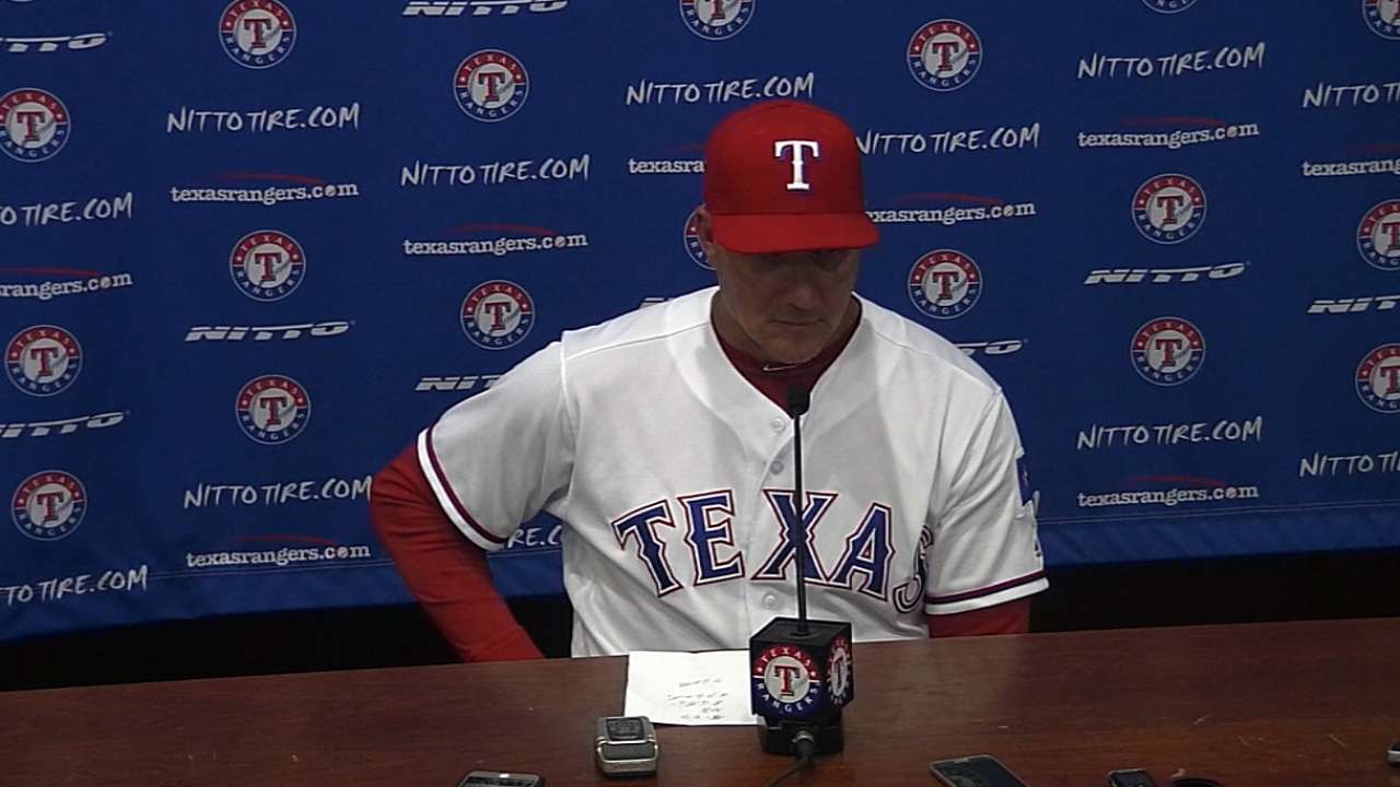 Banister on 2-0 loss to Angels
