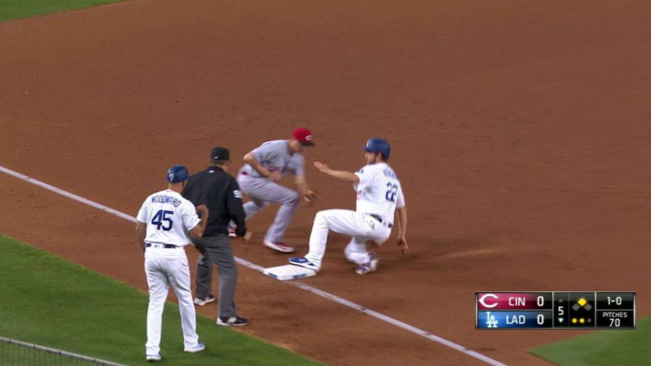 Kershaw runs wild