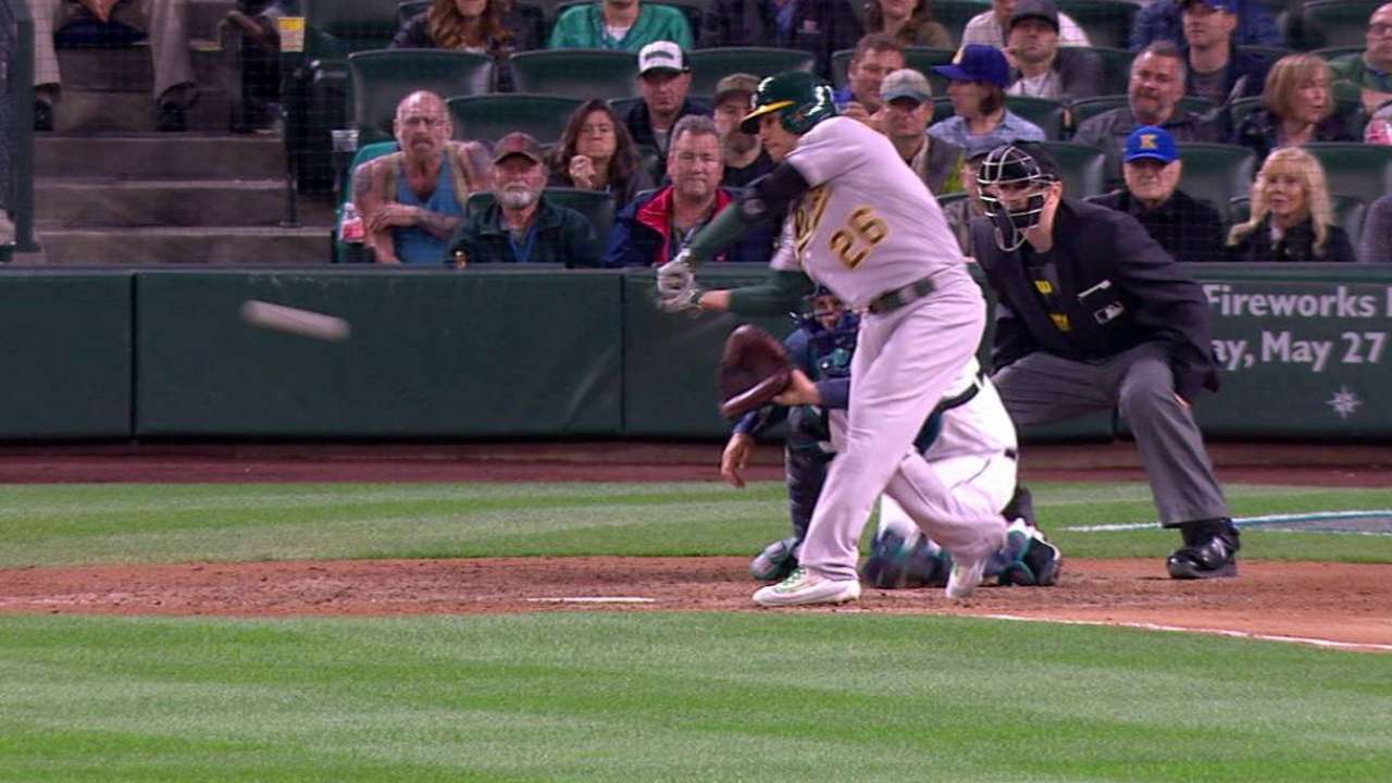 Valencia's two-run double