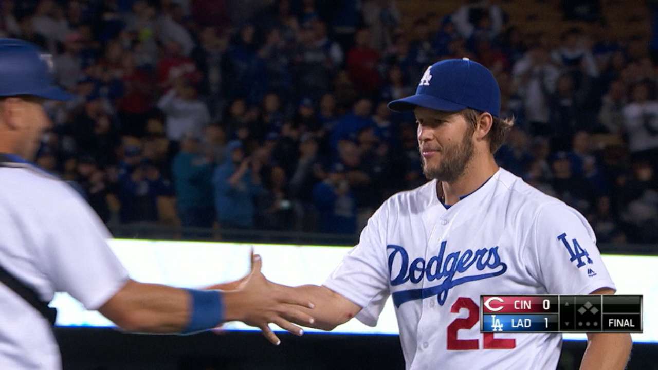 Kershaw's two-hit shutout