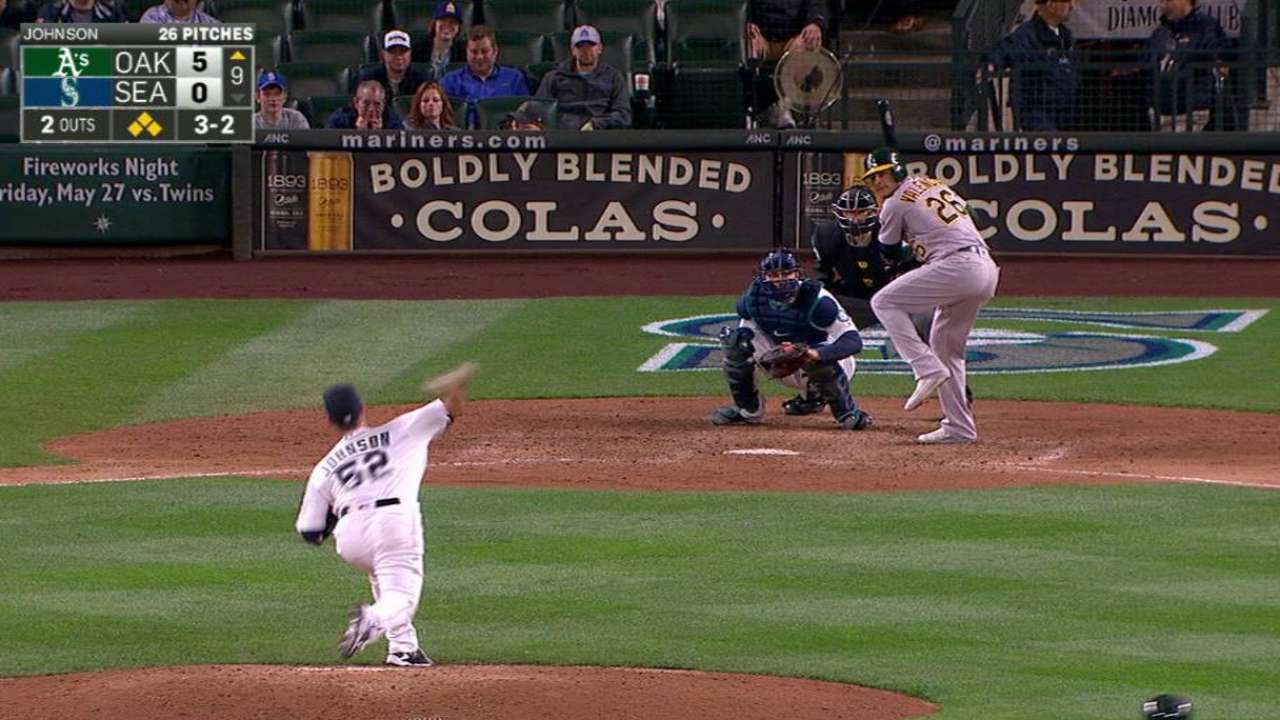 Johnson finding his niche with Mariners
