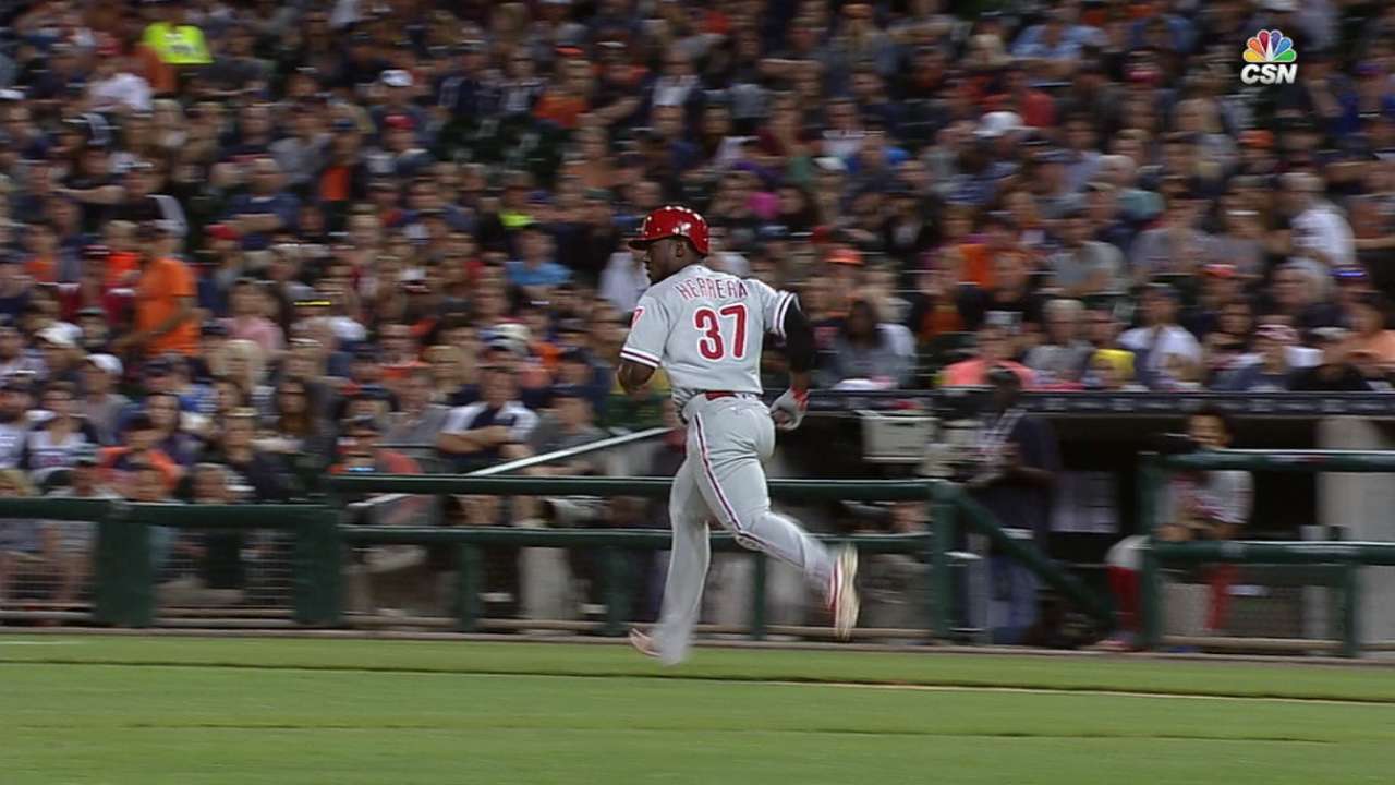 Herrera delivers early, often, but benched late