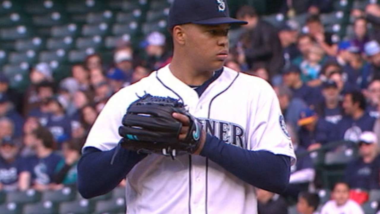 Attacking with fastball serves Walker well