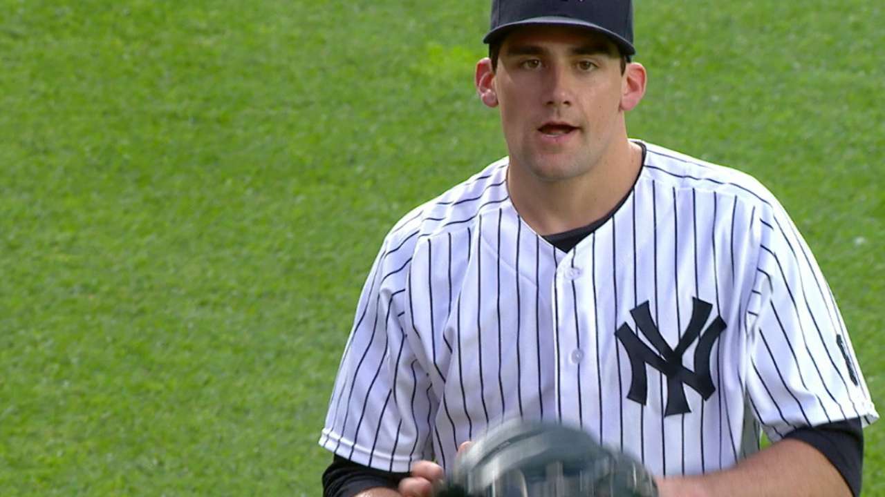 Eovaldi, Yankees 2-hit Blue Jays, return to . 500