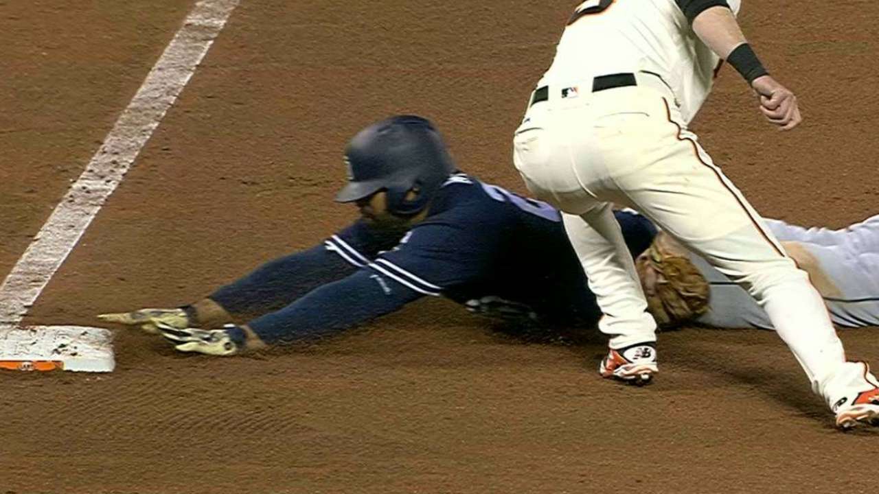 Giants challenge safe call