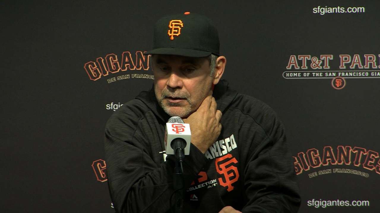 Bochy on 8-2 win over Padres