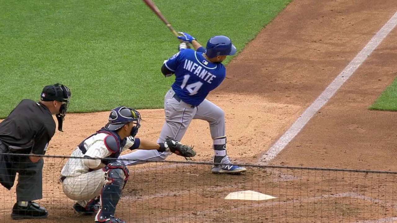 Infante's RBI triple