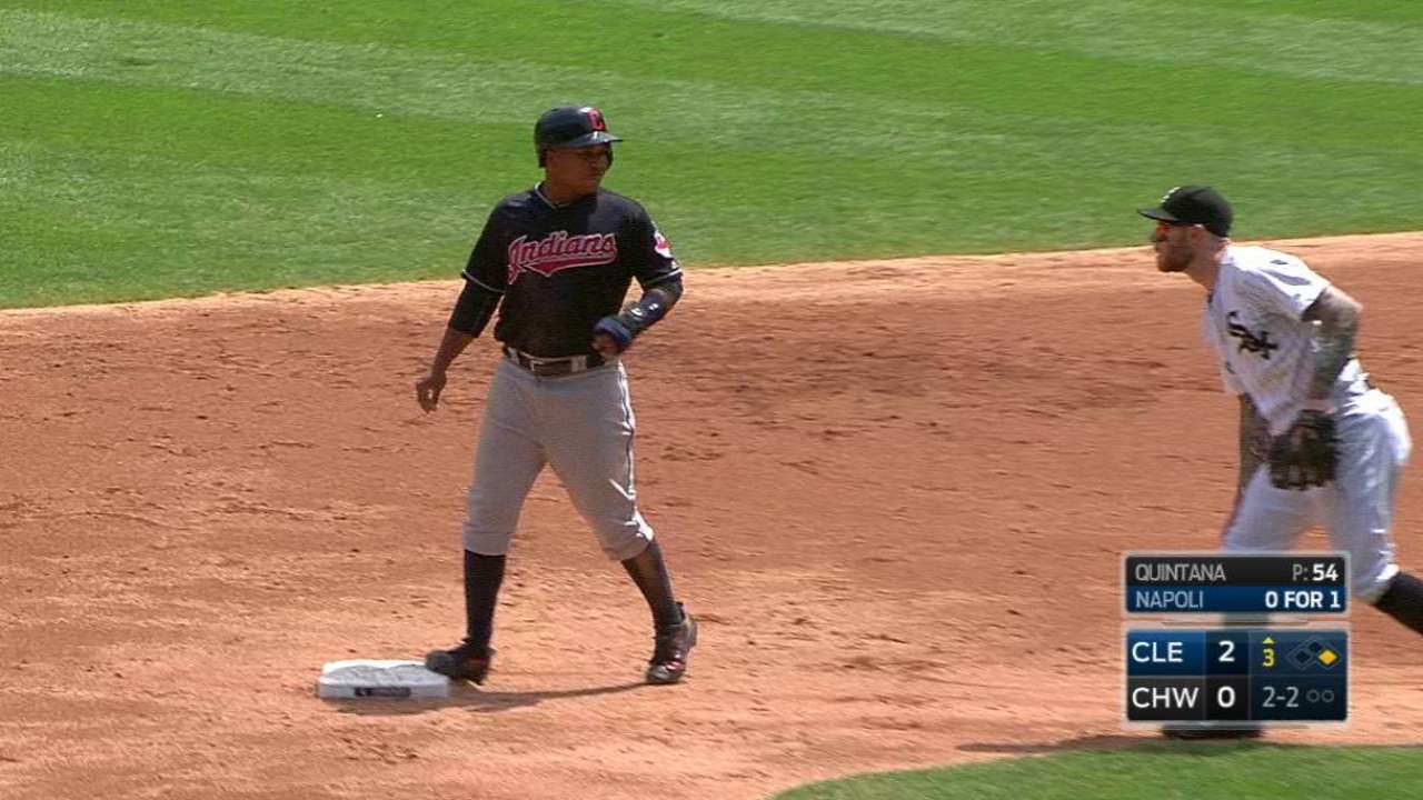 Ramirez advances on balk
