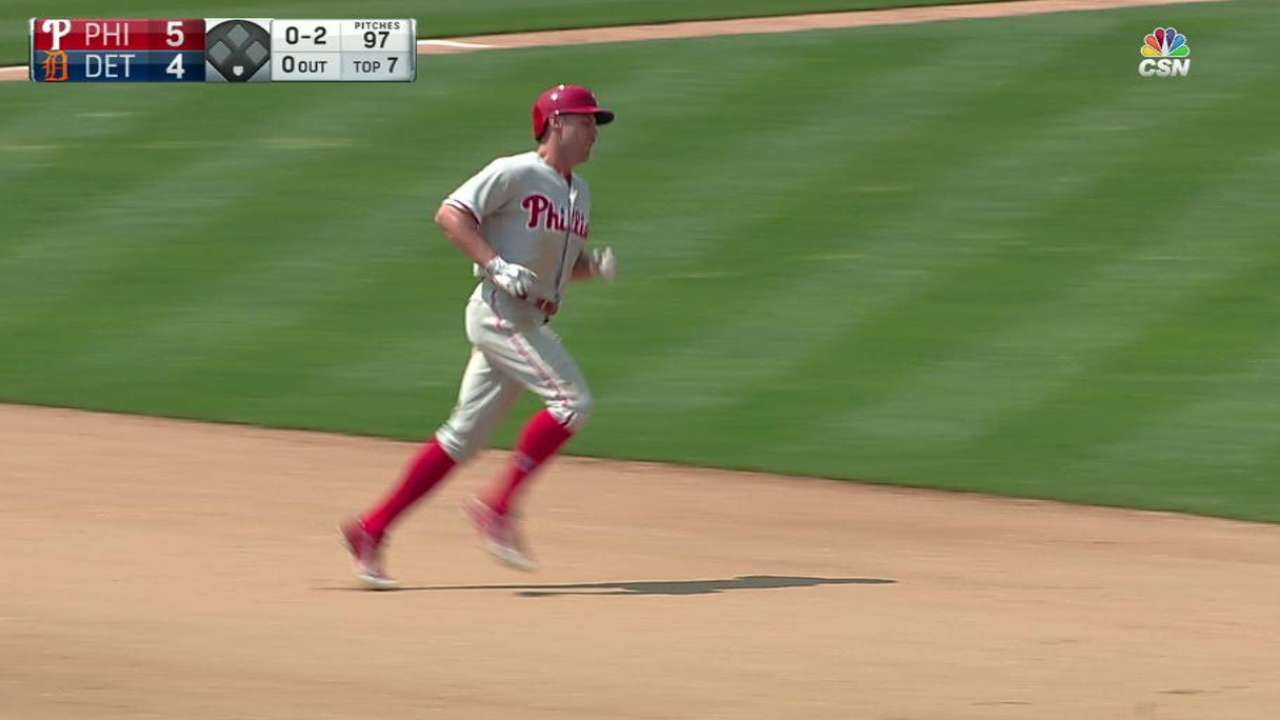 Bourjos' solo home run