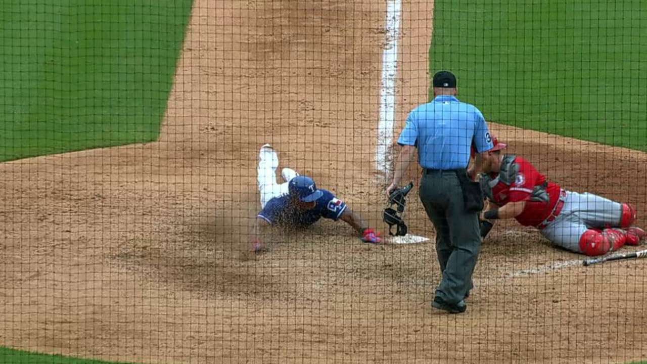 Odor's RBI fielder's choice