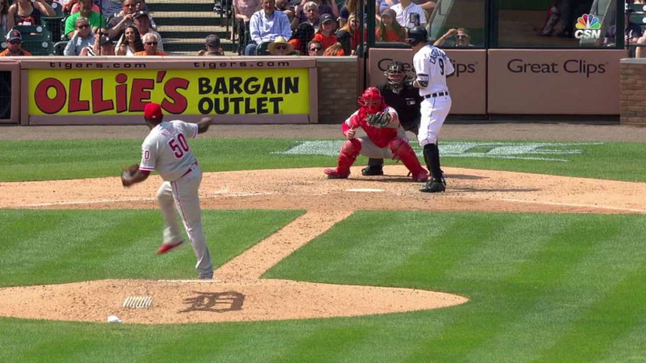Neris strikes out Castellanos