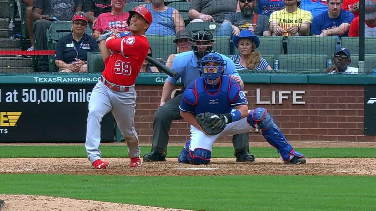 Ortega's first career home run
