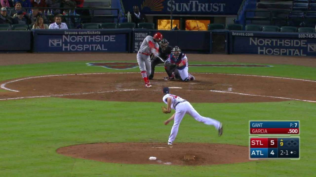 Cards recall Garcia with Carpenter on paternity list