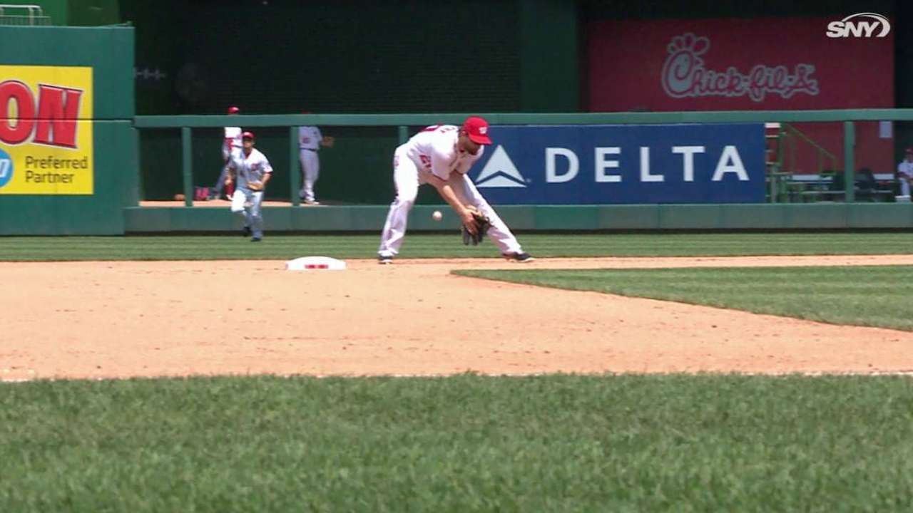 Campbell reaches on error