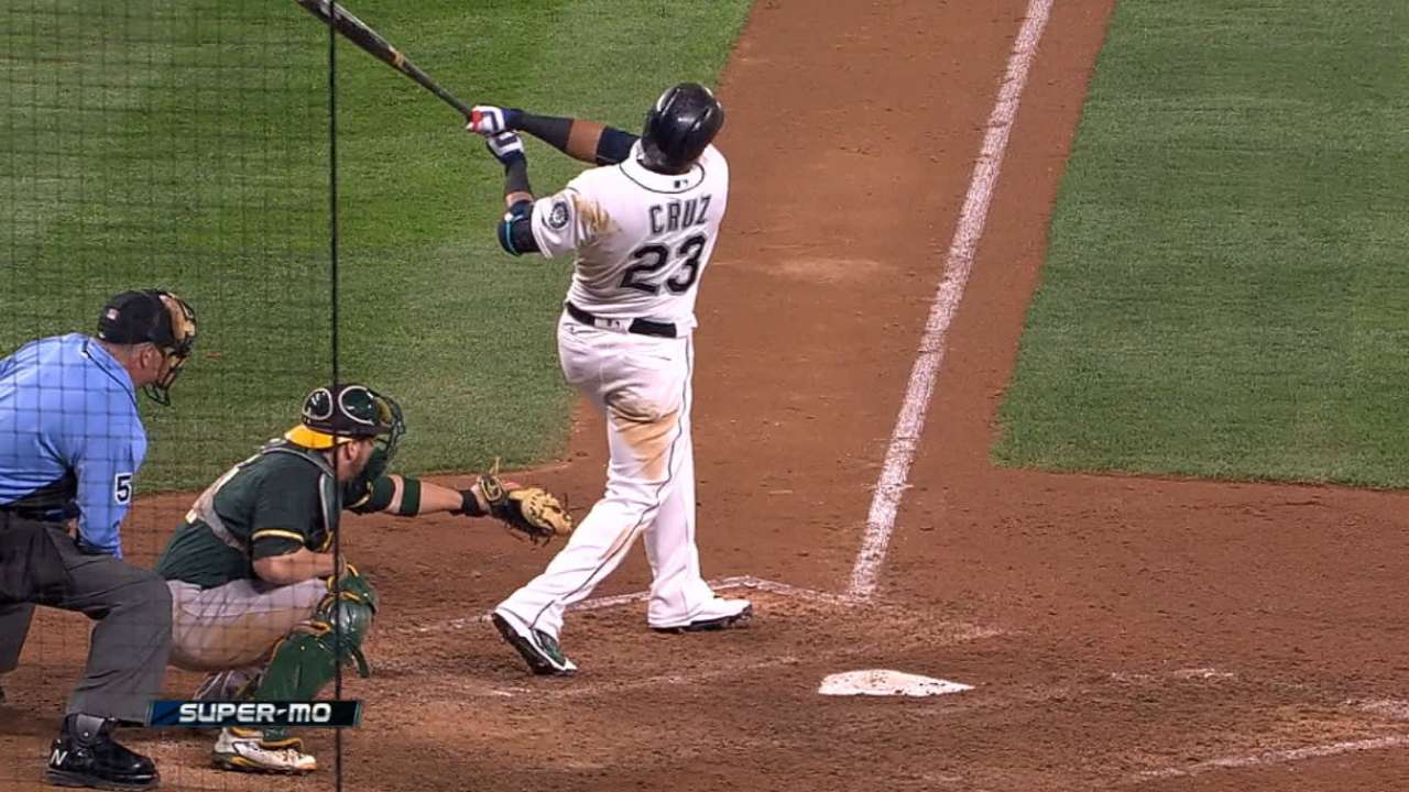 Mariners' four-homer game