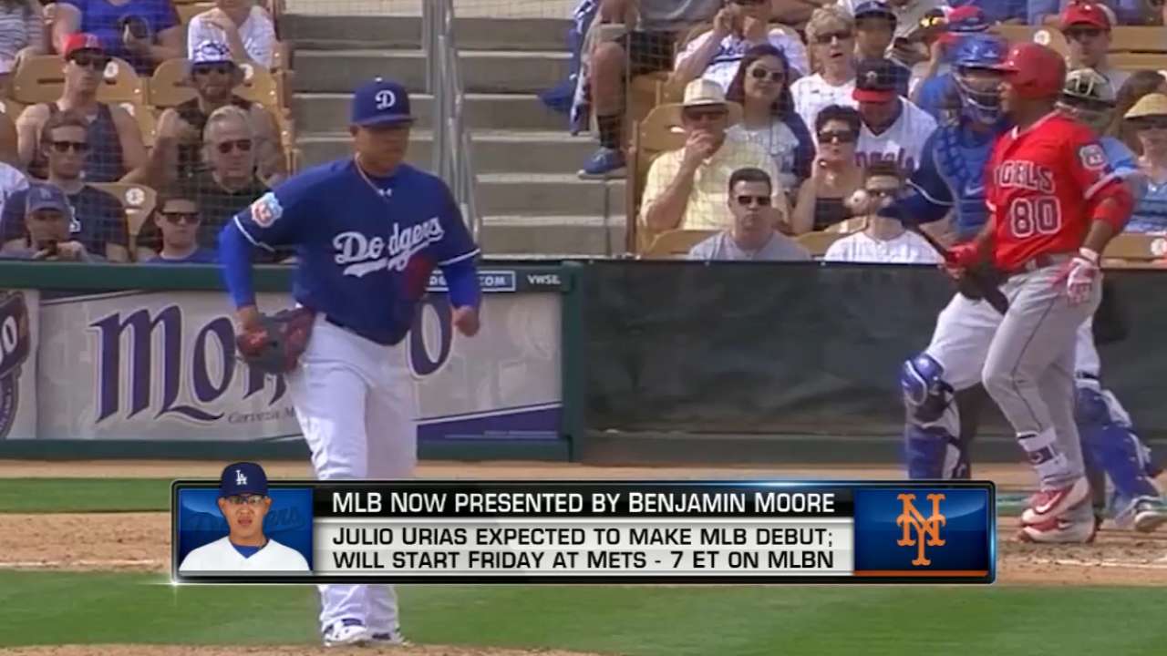 MLB Now on Julio Urias