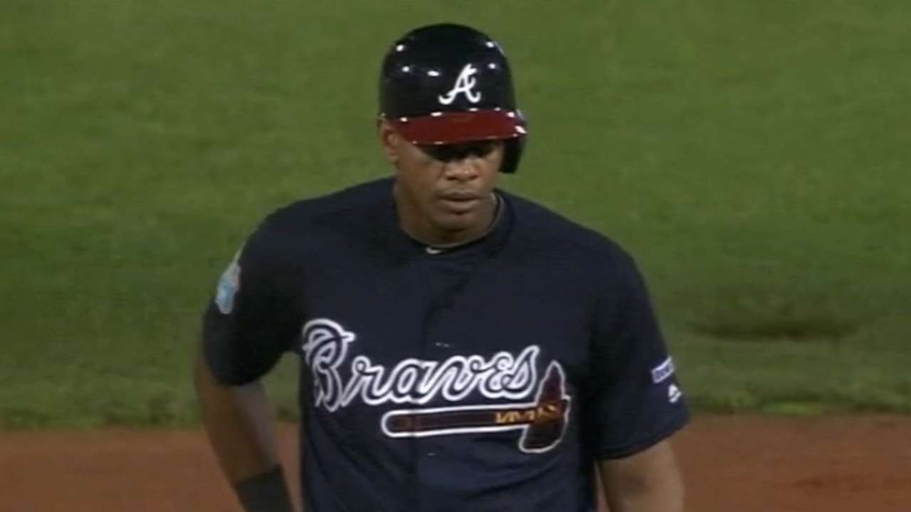 Braves' Olivera suspended through Aug. 1