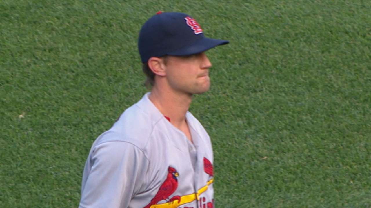 Leake's seven strong innings