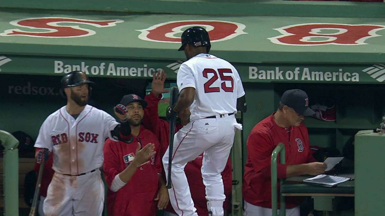 Bradley Jr. gets left on deck